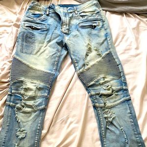 Balmain jeans. Slim fit, never worn.